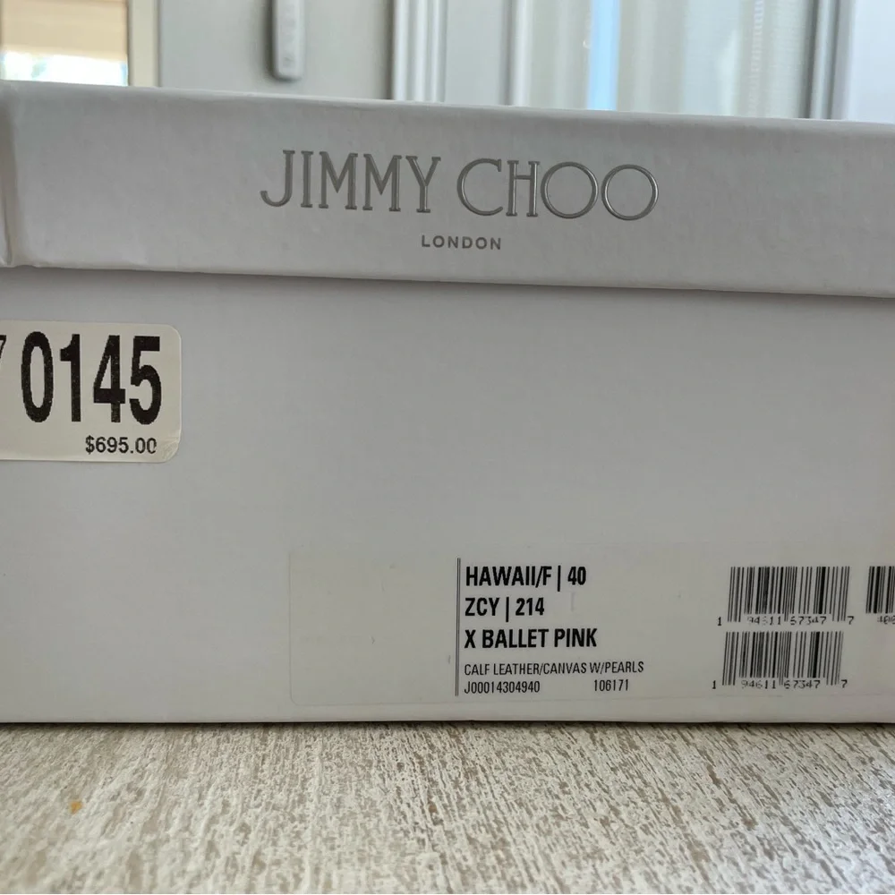 Jimmy Choo sneaker in Ballet Pink - Picture 10 of 11